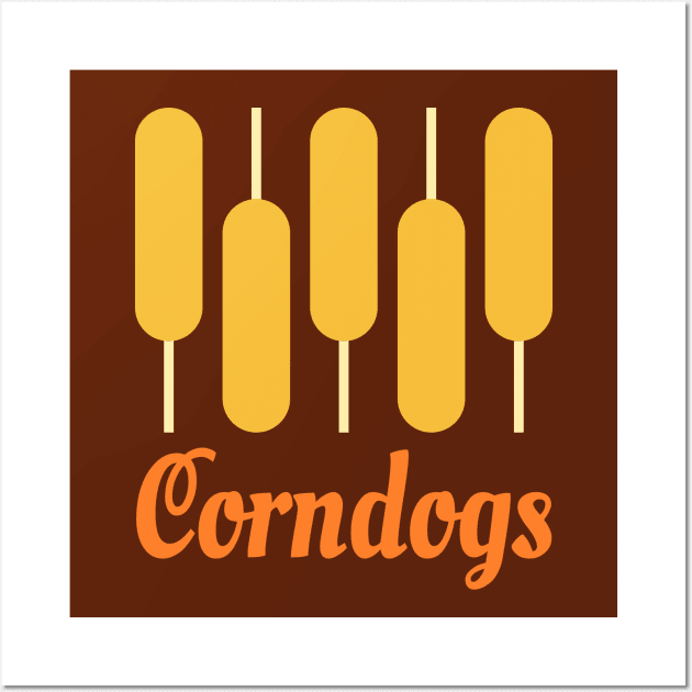 Corndogs Wall Art by AKdesign